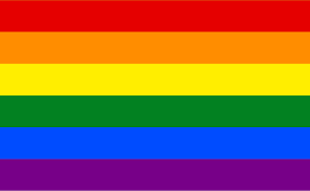 Bandiera arcobaleno LGBTQ+ — studio inclusivo